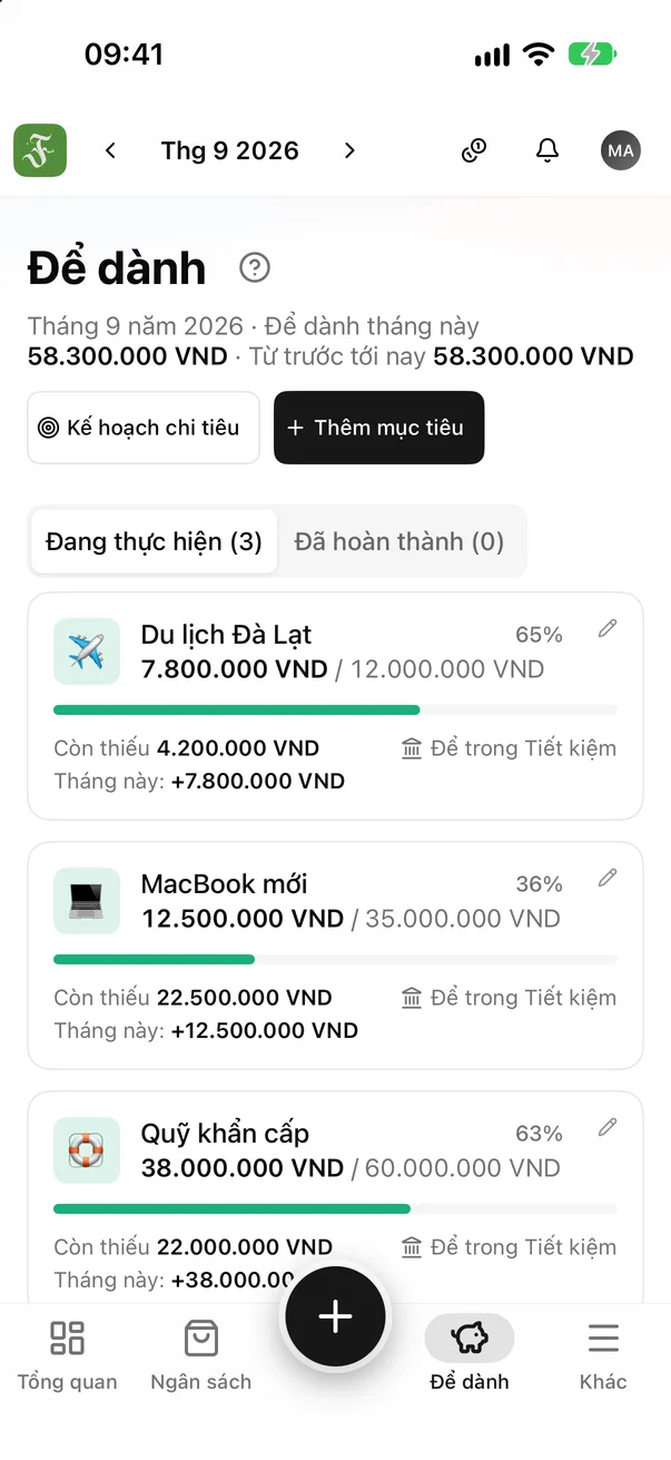 Để dành cho điều bạn muốn